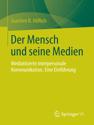 cover image of Der Mensch und seine Medien